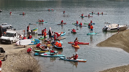 Ali Kayası’nın İhtişamı Su Sporları ile Birleşti